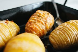 Hasselback-Kartoffeln