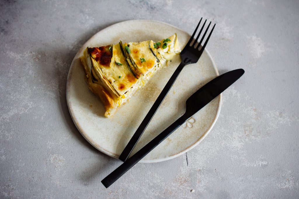 Zucchini-Karotten-Quiche