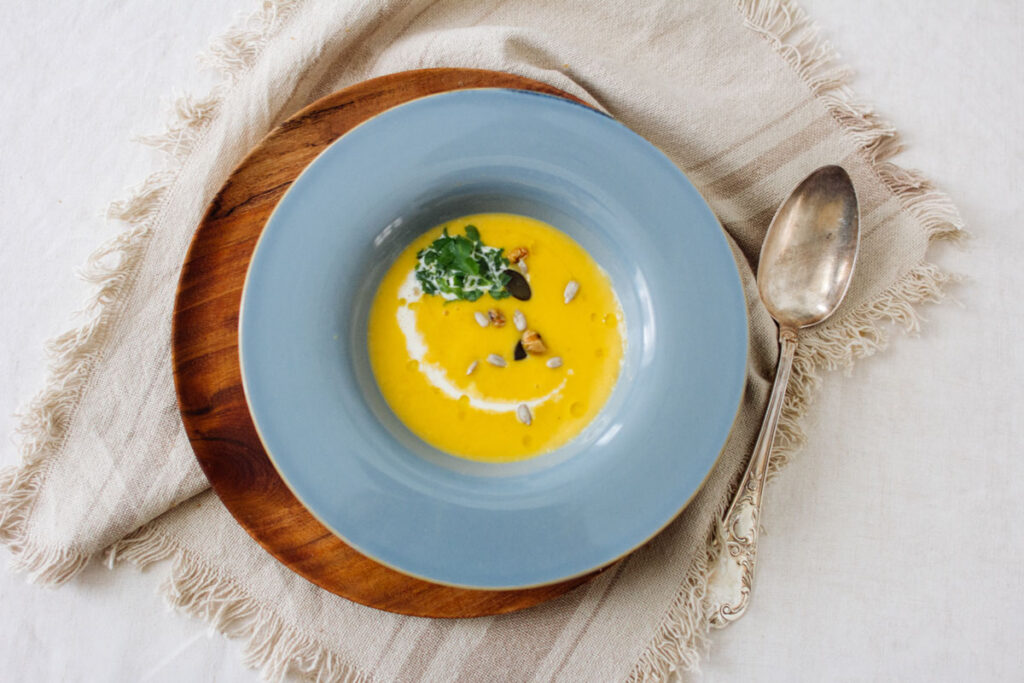 Rote Rüben Kartoffel Suppe