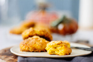 Kürbis-Käse Biscuits