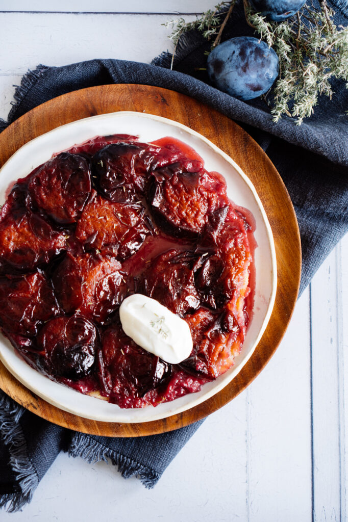 Zwetschgen Tarte Tatin
