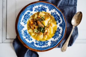 Schneller Linseneintopf