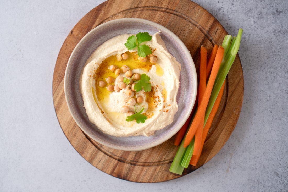 Fluffig cremiger Hummus