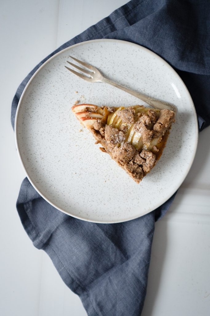 Apfelkuchen ohne Zucker (glutenfrei)