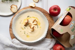 Apfel-Sellerie Suppe