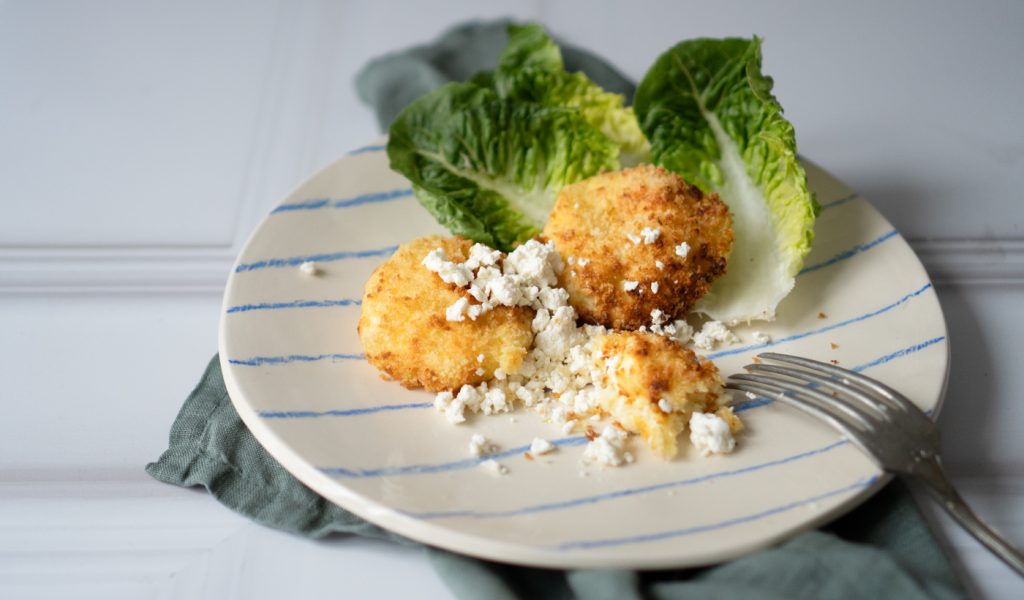 Kartoffel-Bröseltopfen Laibchen