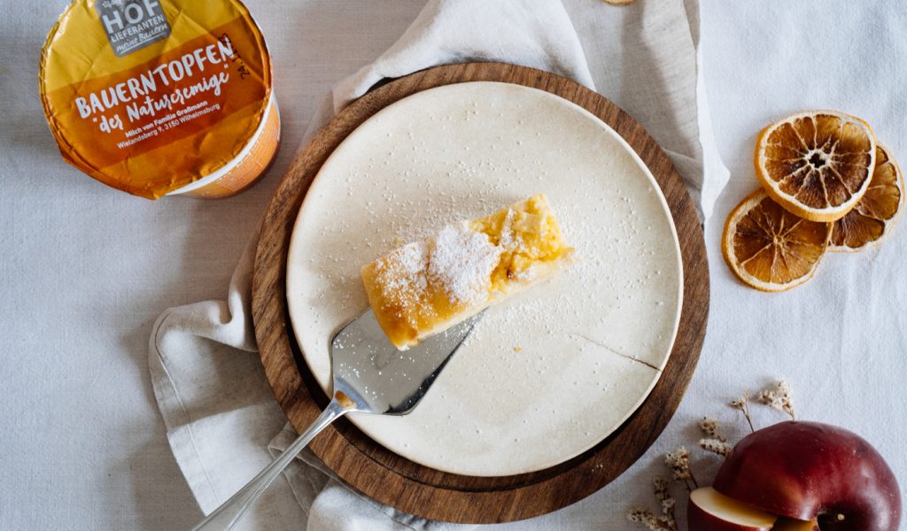 Herbststrudel mit Grieß-Topfenfülle